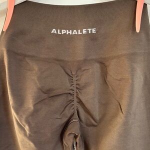 Alphalete Chocolate Brown Leggings